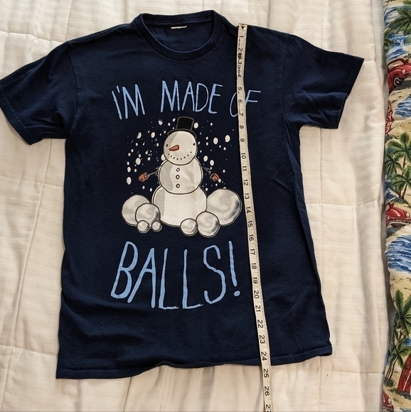 Silly kids winter snowman graphic tee - Picture 2 of 5